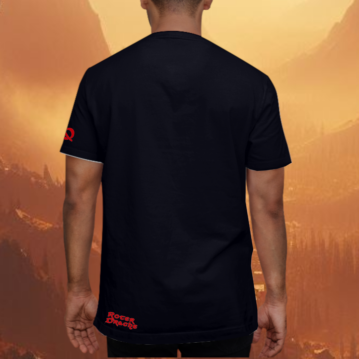 Thats how I Roll Tattooed Gorilla Black T-Shirt