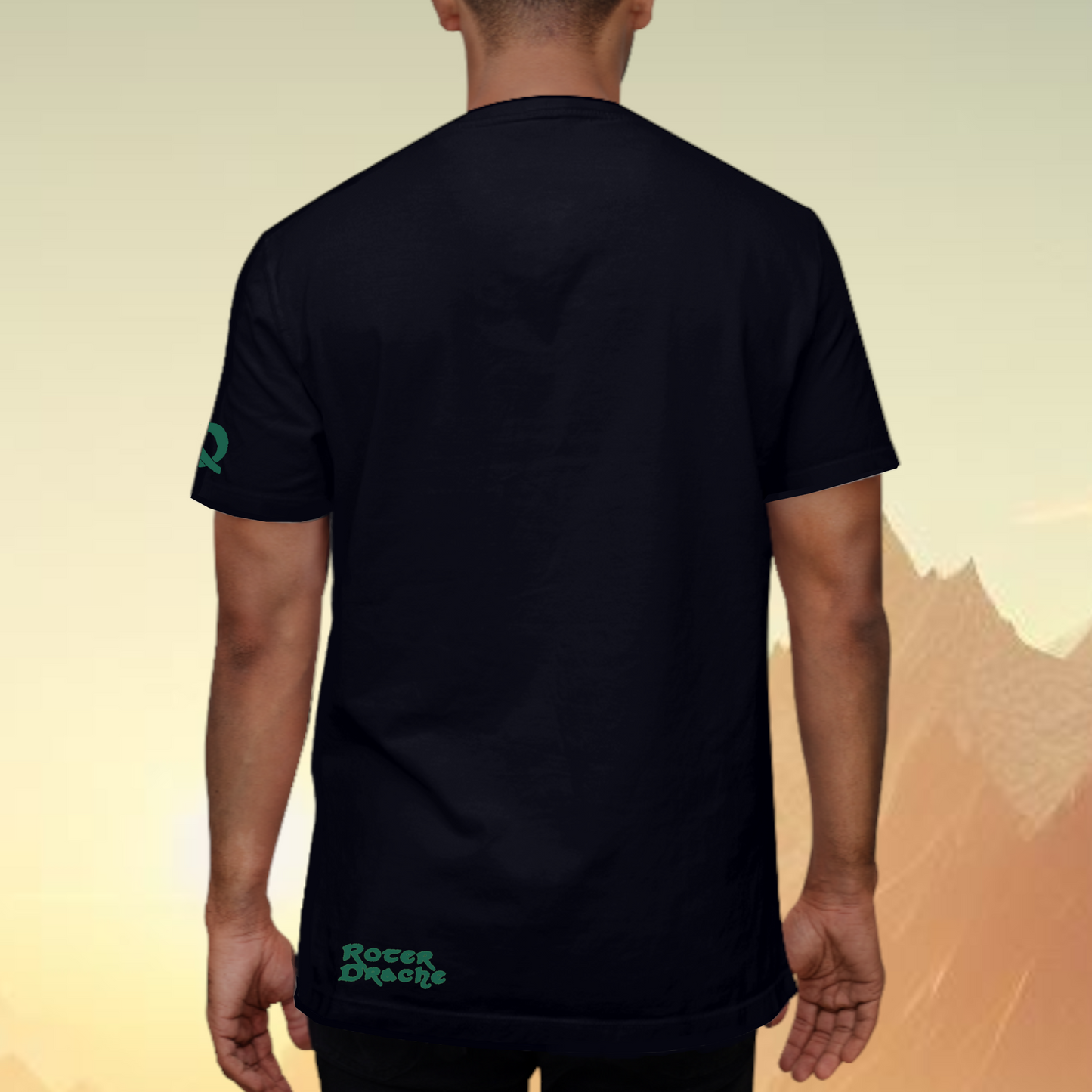 Cheeky Skull & Green Leaves floral skull T-Shirt