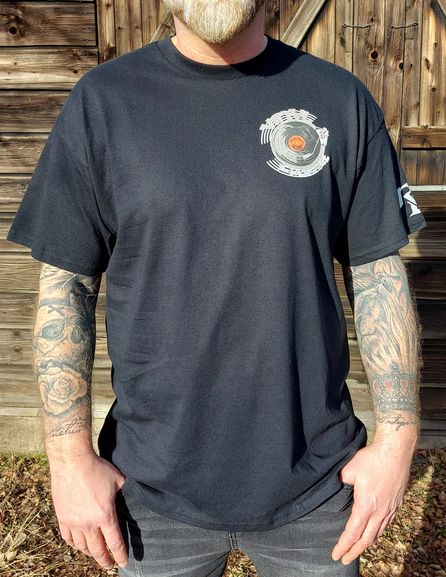 VINYL the original music lovers Black T-Shirt