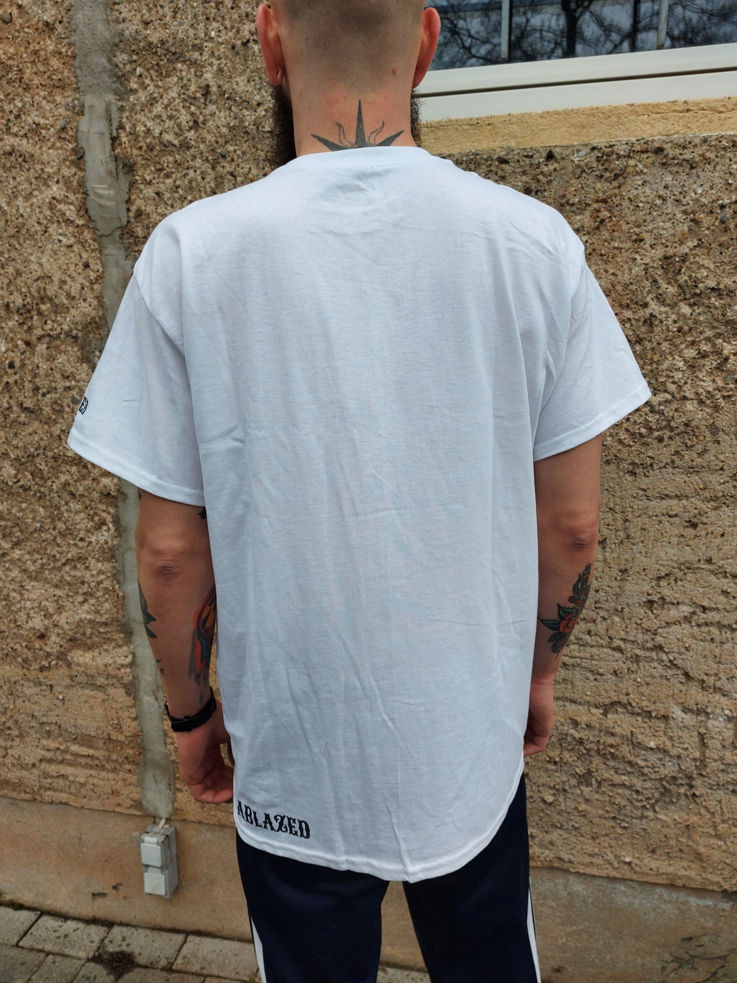 Ablazed anno 2005 Rock n Roll T-Shirt - White T-Shirt