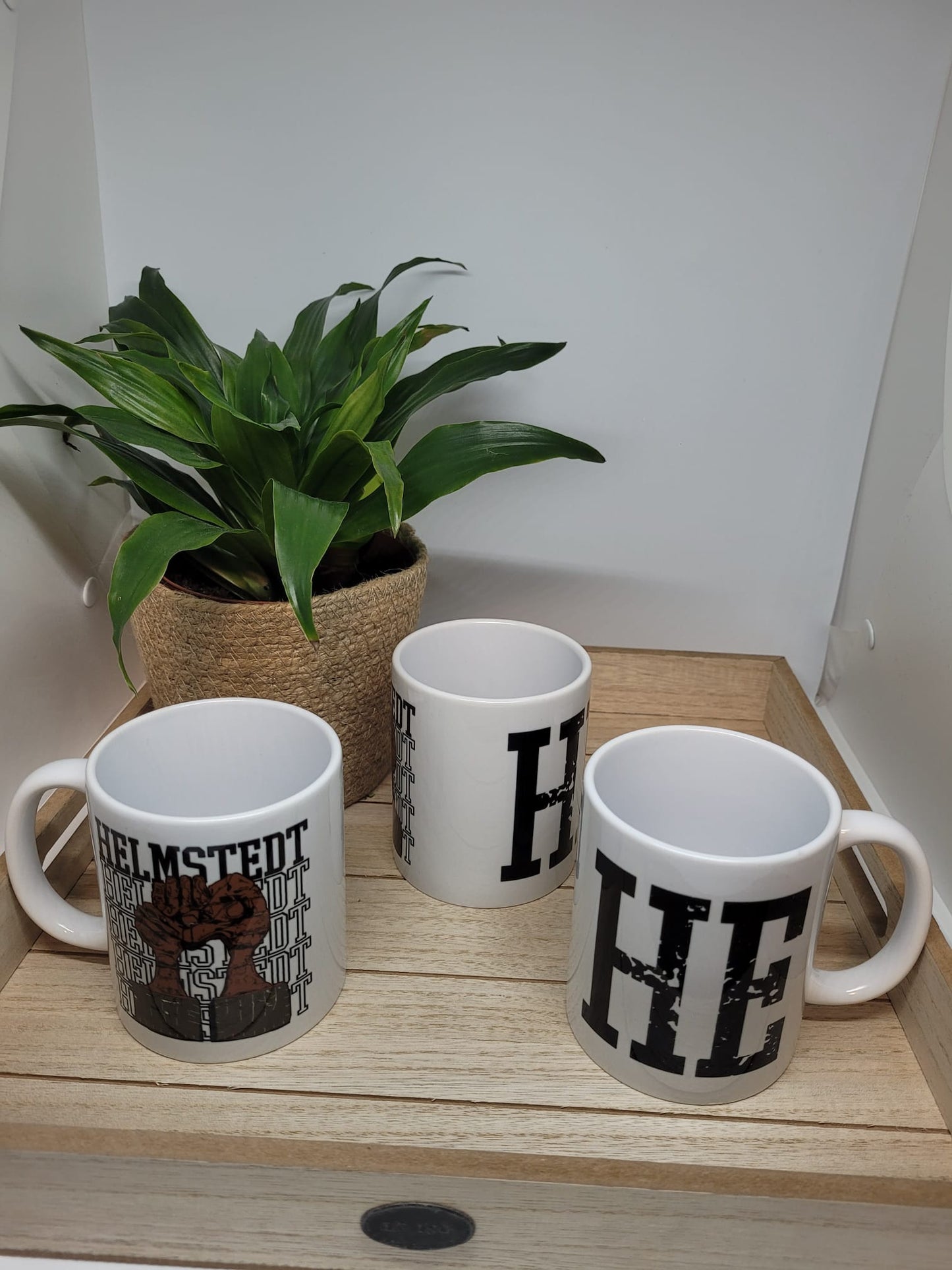 Helmstedt - Die Wölbung der Hände Tasse Mug Kaffeetasse
