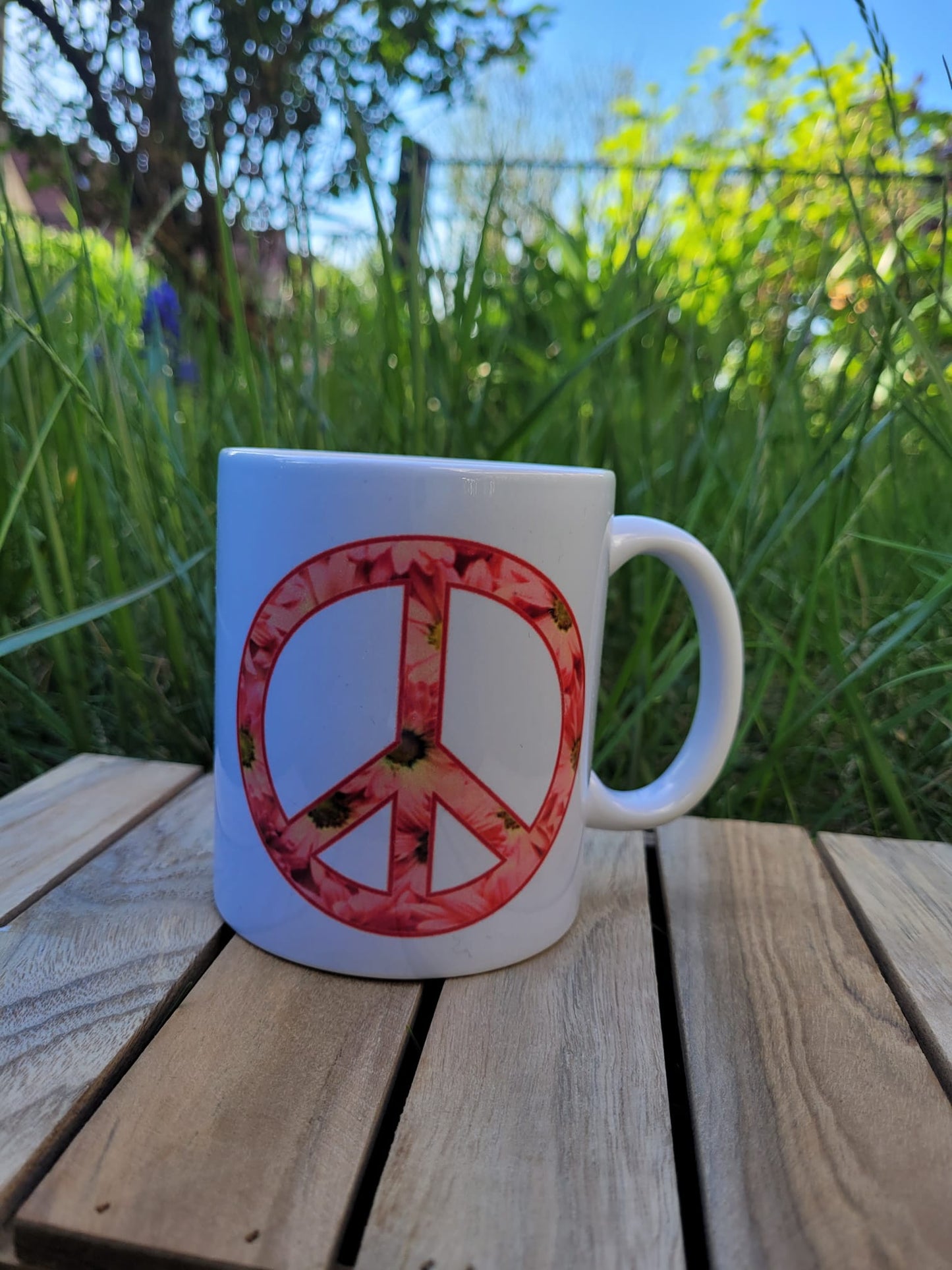 Stop your Wars Peace Tasse - MUG - pink Kaffeetasse