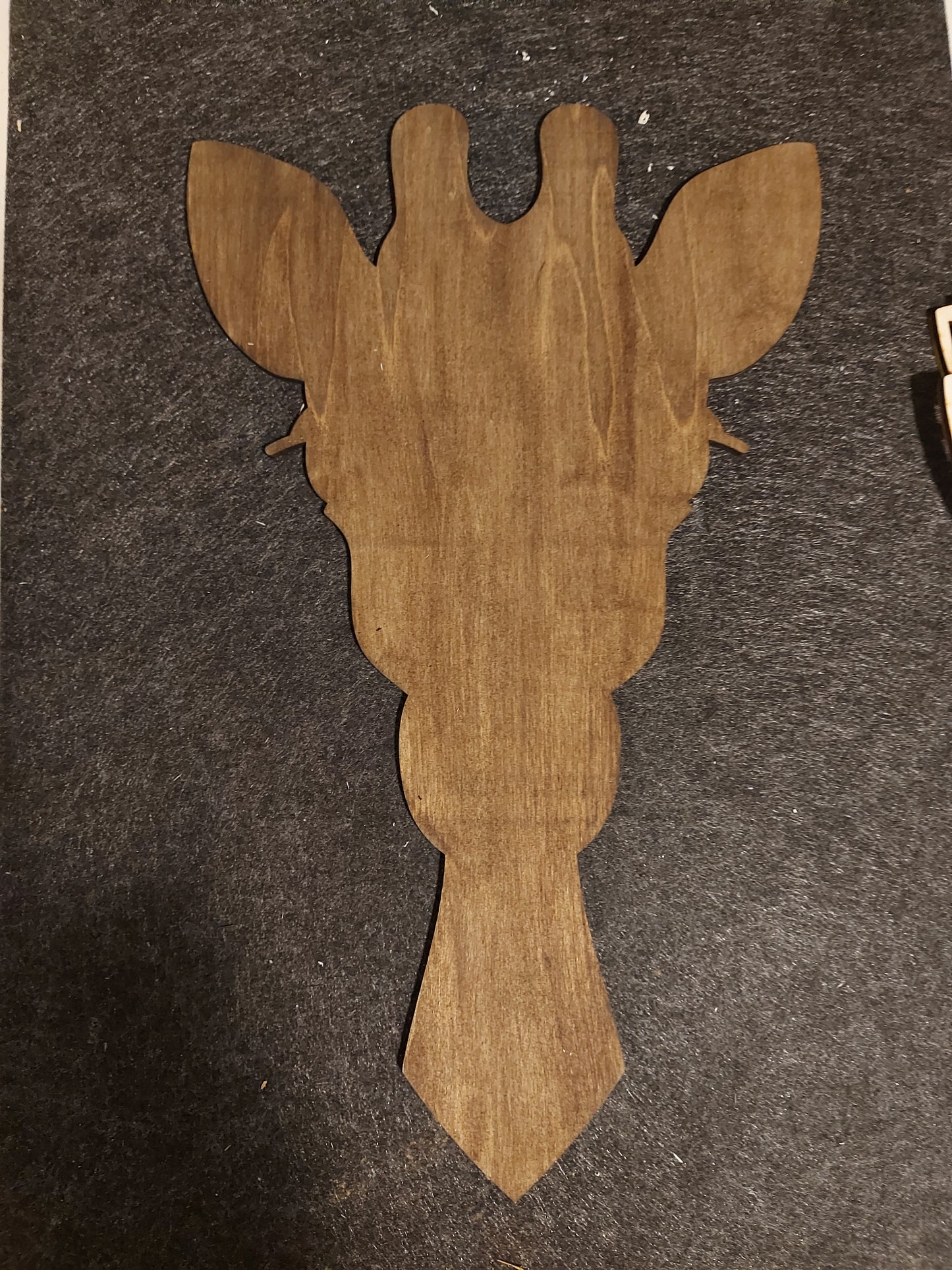 Mandala-Giraffe Wandkunst aus Holz – 4-lagige, lasergeschnittene Dekoration