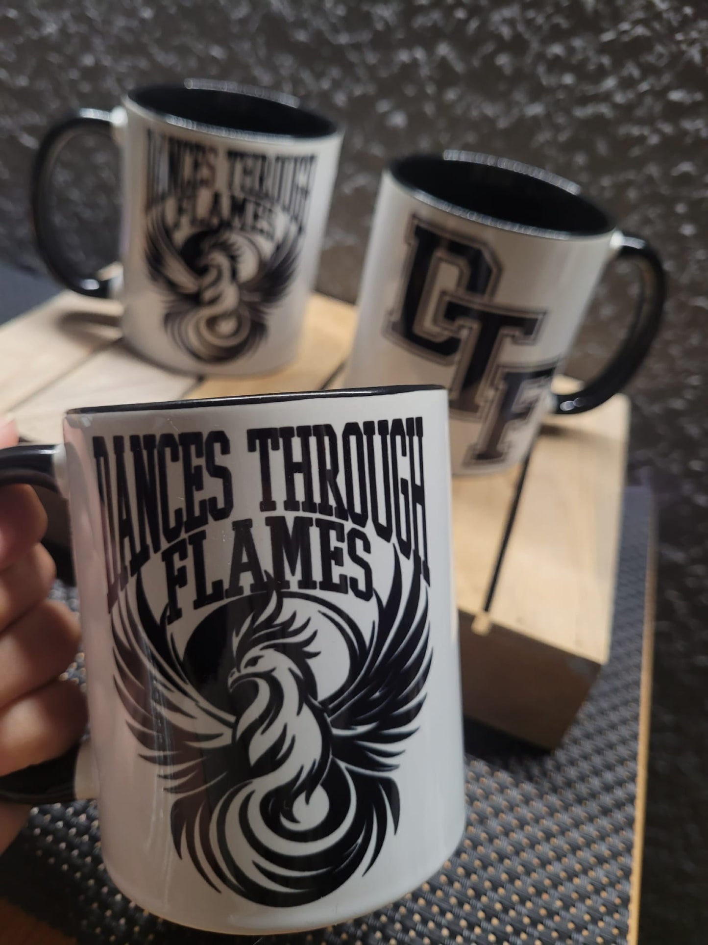 Dances Through Flames DTF The Phoenix Tasse