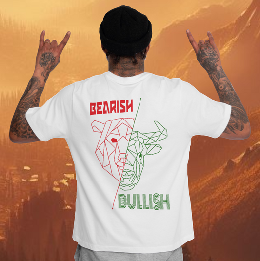 03 FR WH "BEARISH/BULLISH' T-Shirt