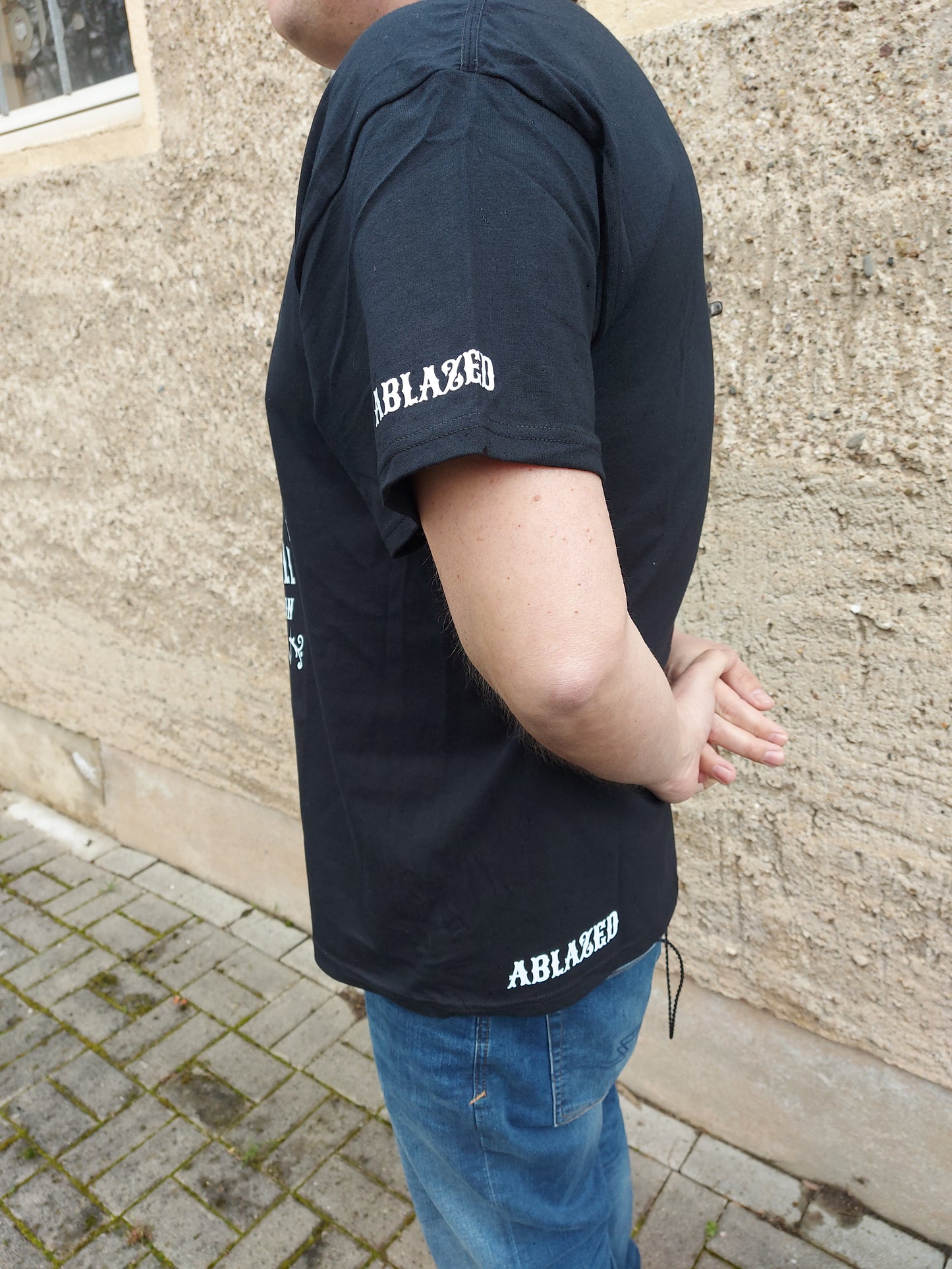 ABLAZED - FR BL  ABLAZED Unisex Band Tee